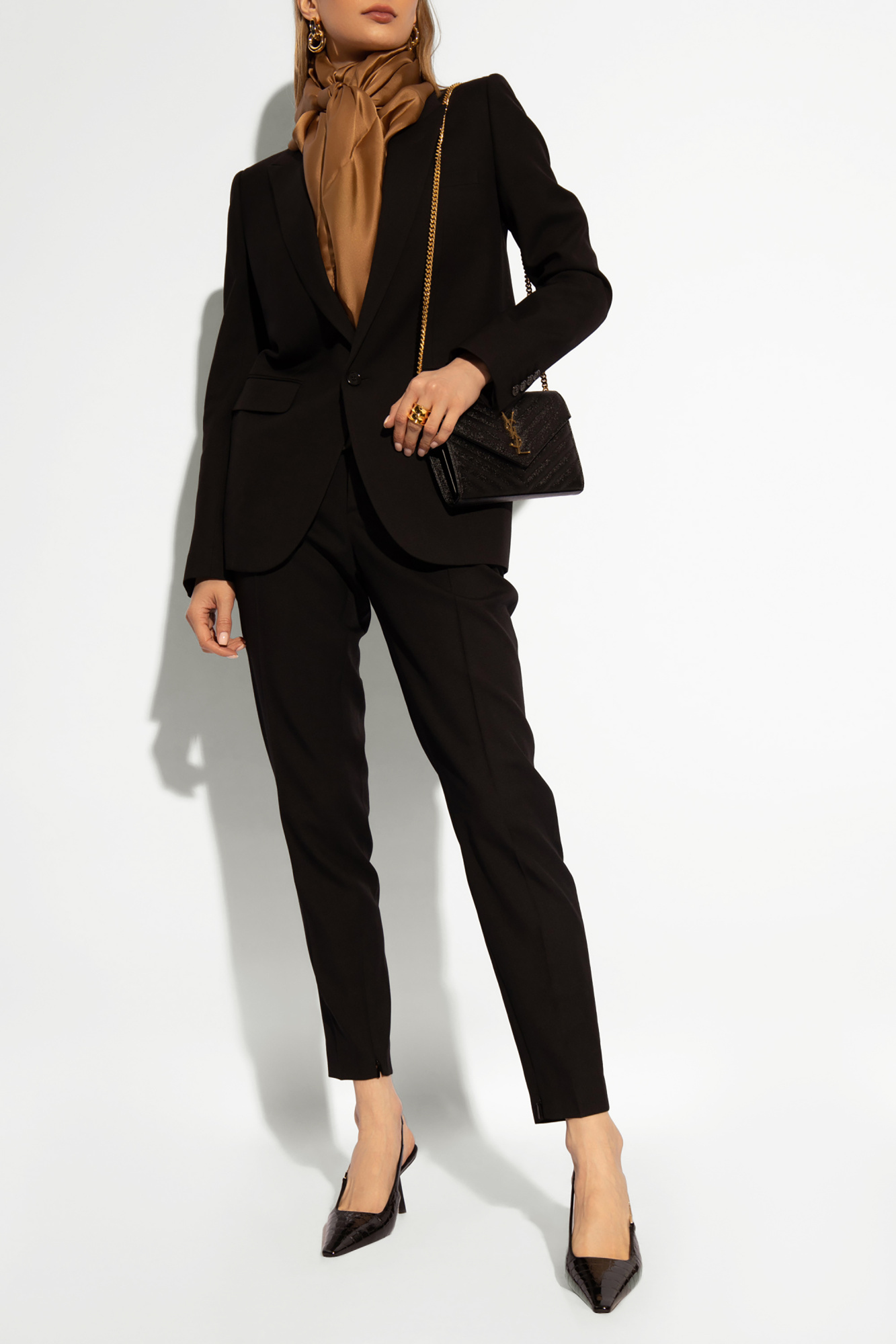 Saint Laurent Pleat-front trousers